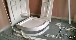 Установка душевой кабины Югорск, цена от 3017 руб.